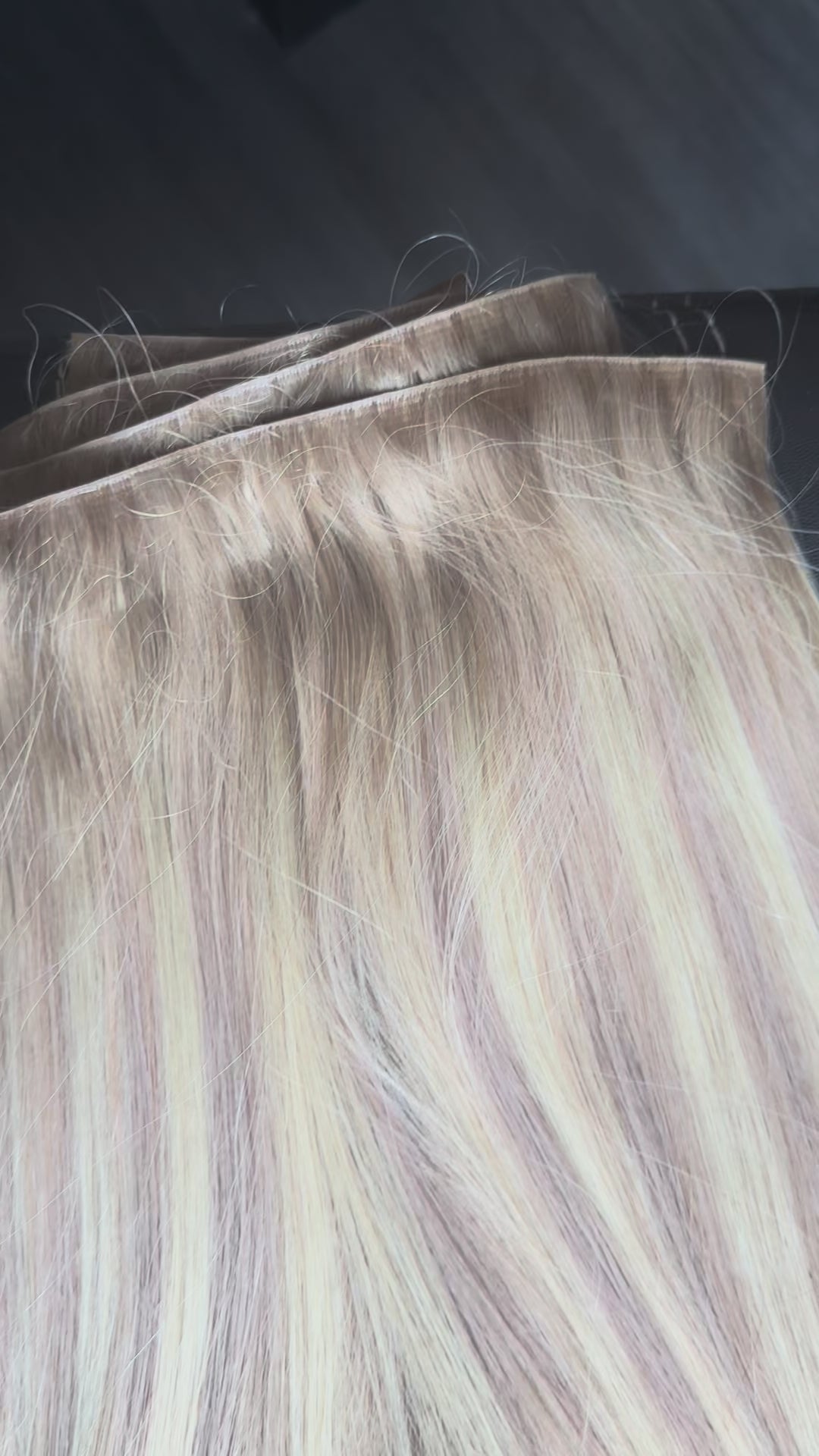 Blond balayage miel-platine