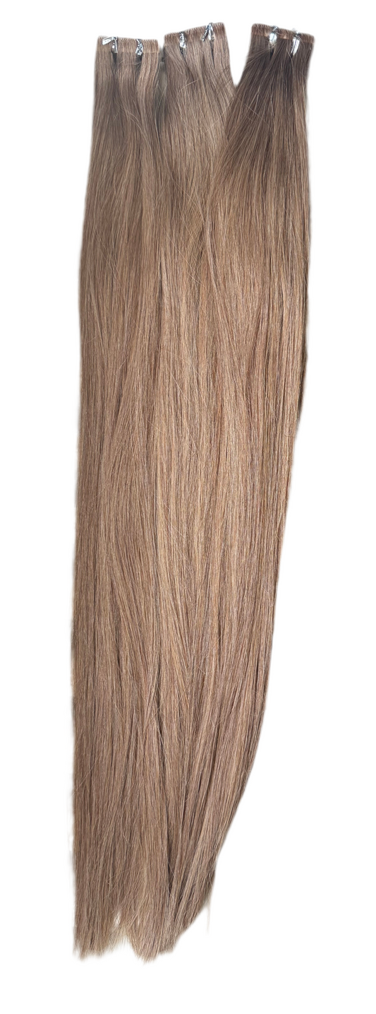 Extensions Adhésives Tape Injectés Russe Caramel Blond