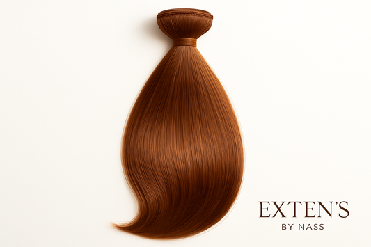 Extensions à Clip Cheveux Naturels - Nuance #5 Châtain Noisette