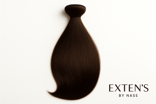 Extensions à Clip Cheveux Naturels - Nuance #2 Brun Foncé