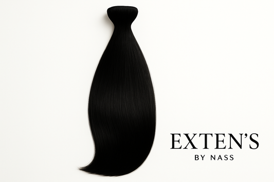 Extensions à Clip Cheveux Naturels - Nuance #1 Jet Black