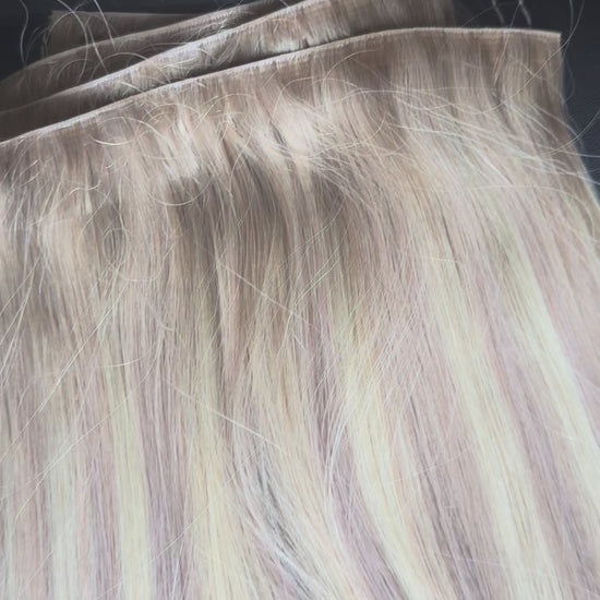 Blond balayage miel-platine